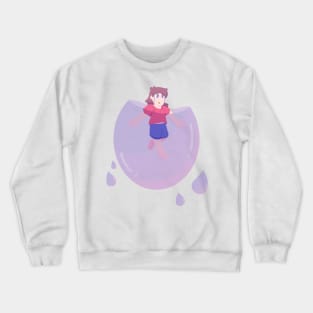 Floating in tears Crewneck Sweatshirt